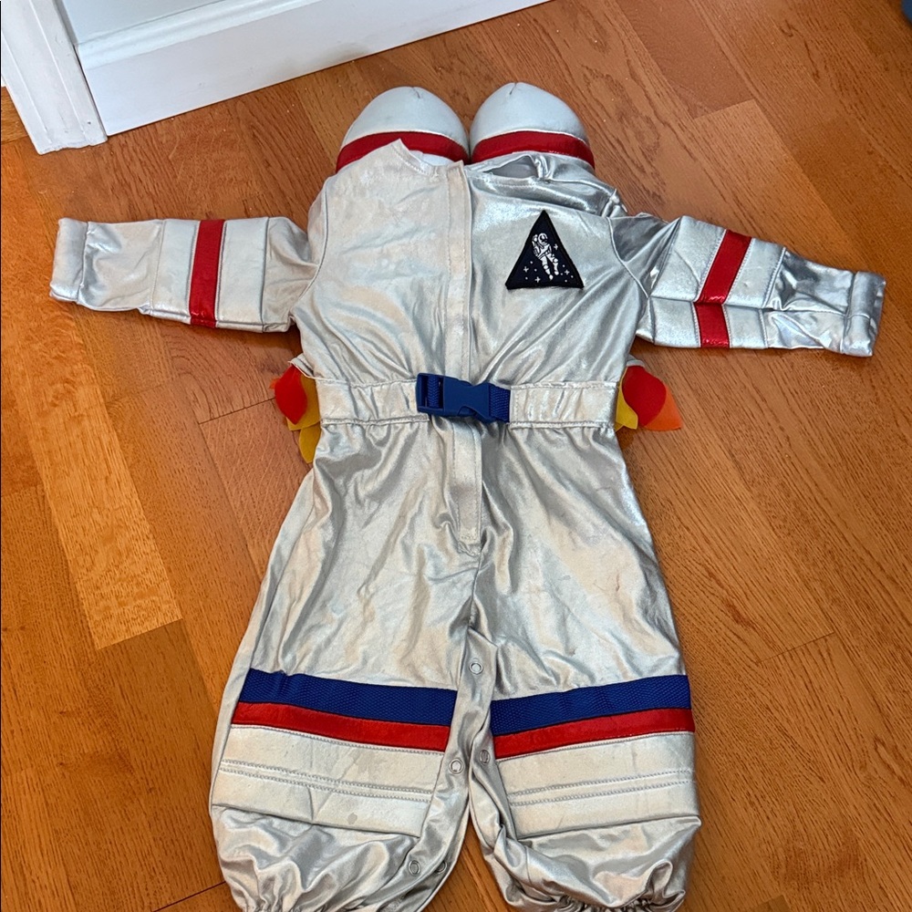 Pottery Barn Kids Silver Astronaut Costume